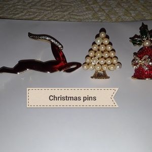 Christmas pins
